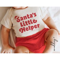 santa's little helper svg, baby's first christmas png, ornament svg, infant christmas decor, kids christmas, kids christ