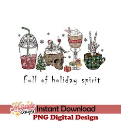 full of holiday spirit sublimation