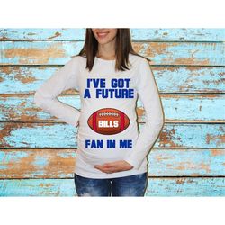 bills fan maternity shirt pregnancy shirt pregnancy announcement baby shower gift birth announcement