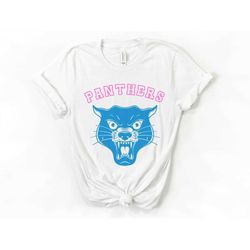 carolina panthers retro football tee | panthers football women's tee | retro football tee | vintage carolina tee | panth