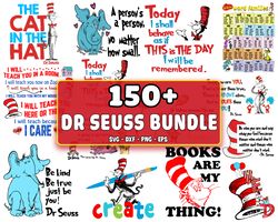 150 file dr seuss bundle svg eps dxf png