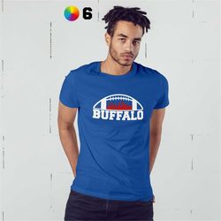Buffalo T-Shirt, Unisex, Retro, City Skyline Tee, Football Shirt, Gift For Him, Vintage, Bills Tees