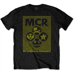 my chemical romance unisex t-shirt: lock box