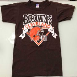vintage cleveland browns tee youth m