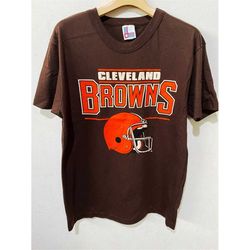 vintage 90s cleveland browns football shirt size m