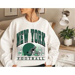 vintage new york football sweatshirt, new york football crewneck sweatshirt, new york football crewneck, retro new york