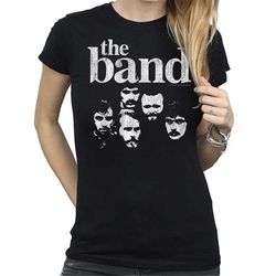 the band ladies t-shirt: heads