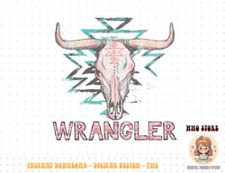 vintage rodeo wrangler western cow skull cute outfit cowboy png