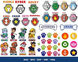 1000 files paw patrol svg , bundle pawpatrol svg , digital download