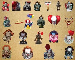 48 file it pennywise png, digital download
