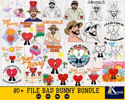 80 file bad bunny bundle, digital download