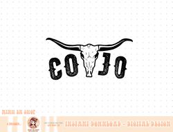 cojo country music cow skull, western bull skull png