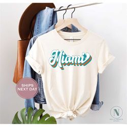 miami football shirt, vintage miami football shirt, retro miami football women shirt, miami florida football toddler shi