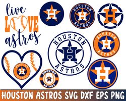 houston astros bundle svg , digital download