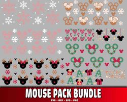 mouse pack bundle svg, digital download