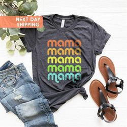 Retro Mama Crewneck,New Mom to be Gift,Mom Birthday Tee, Vintage Mom Tee, Mama Shirt, Mothers Day Gift Shirt,Best Mama S