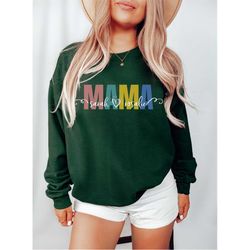 custom mama shirt, mama sweatshirt, mom shirt with names, kid names shirt, mothers day gift, custom children's name, mot