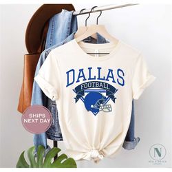 Dallas Football Shirt, Retro Dallas Football Shirt, Vintage Dallas Women Shirt, Dallas Toddler Shirt