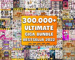 300.000 ultimate gigi bundle bestseller bundle ver 1 , digital download