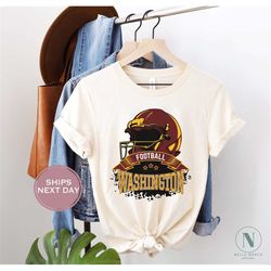 retro washington football shirt, vintage washington football shirt, washington football women shirt, washington football