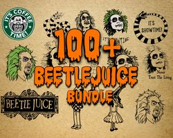 100 file beetlejuice bundle svg, digital download