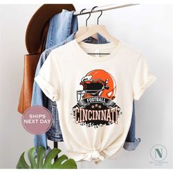 cincinnati football shirt, retro cincinnati football shirt, vintage cincinnati women shirt, cincinnati toddler shirt