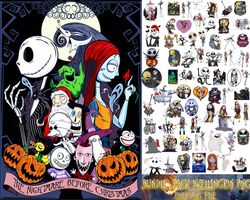 170 nightmare before christmas png , digital download