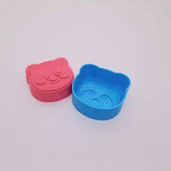 panda bath bomb mold stl file for 3d printing