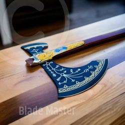 legendary viking bearded axe: the ultimate decorative collectible & groomsman gift