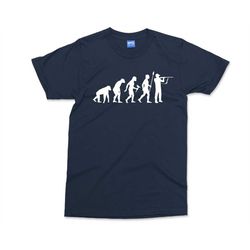 hunting evolution t shirt | hunting shirt | gift for hunter | hunting rifle | hunting gifts for men /boys | dad hunting