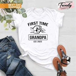 new grandpa gift, grandpa to be, promoted to grandpa, first time grandpa, grandpa t-shirt, grandpa reveal, grandpa shirt