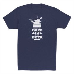 Come To The Dark Side We Have Beer T-shirt, Cool Beer Darth Vader Short Sleeve Unisex Shirt