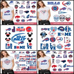 buffalo bills bundle svg, bills svg, bills logo svg, nfl svg, football