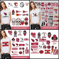 arizona cardinals bundle svg, cardinals svg,cardinals logo svg,nfl svg