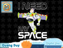 disney toy story buzz need space graphic t-shirt t-shirt copy png