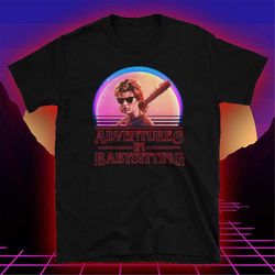 stranger things shirt / steve harrington tshirt / steve the babysitter baseball bat tee / strangerthings season 3 unisex