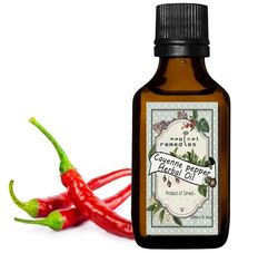 cayenne pepper oil  pure & organic . capsicum annuum oil. body oil. hair oil