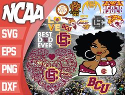 bethune cookman wildcats bundle ncaa svg, ncaa svg, instant download