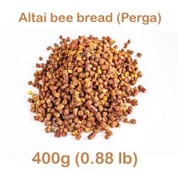 natural altai bee bread 400g ( 0.88lb) perga . eco friendly! real baa from siberia for health and immunity