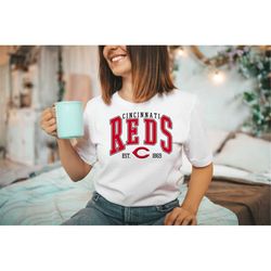 CincinnatI reds est 1881 vintage baseball fan shirt, hoodie