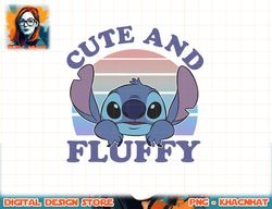 disney lilo & stitch 626 stitch day cute and fluffy portrait png