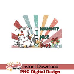 naughty nice oops sublimation