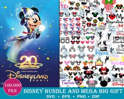 100,000 files disney svg dxf eps png file ,mega bundle disney svg, digital download