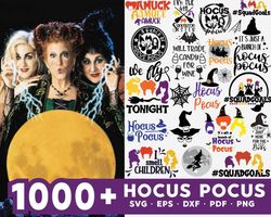 1000 file hocus pocus svg , bundle halloween svg , digital download