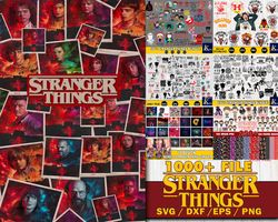 1000 file stranger things bundle svg, digital download