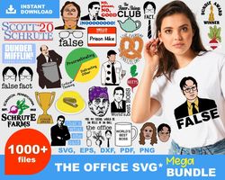 1000 file the office tv show svg, digital download