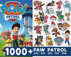 1000 files paw patrol svg , bundle pawpatrol svg , digital download