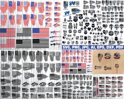 1000 files police,firefighter flags svg, digital download