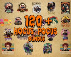 120 file hocus pocus bundle svg, digital download