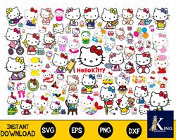 173 file hello kitty svg, digital download